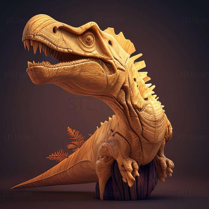 3D модель Бліканазавр (STL)